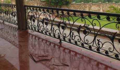 Wrought Iron Fence in Kampala - Uganda